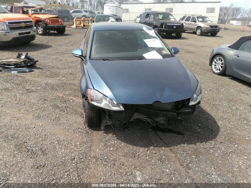 2015 VOLKSWAGEN GOLF TSI S - 3VW217AU1FM013066