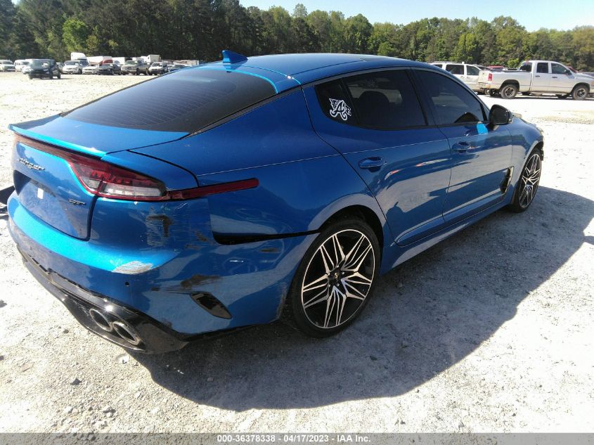 2022 KIA STINGER GT1 KNAE45LC7N6109182