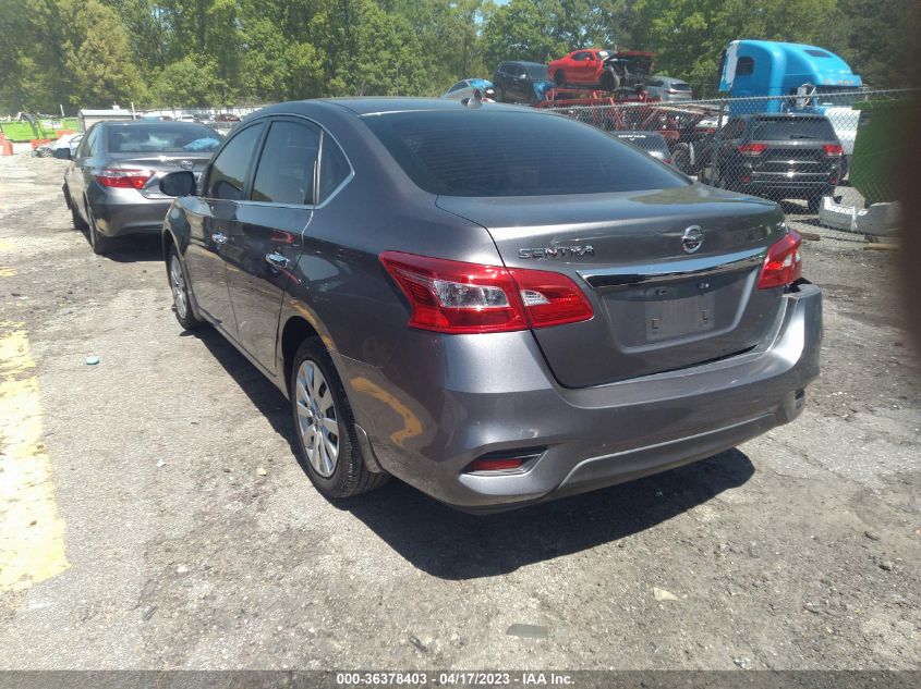 2016 NISSAN SENTRA SV - 3N1AB7AP3GY227480