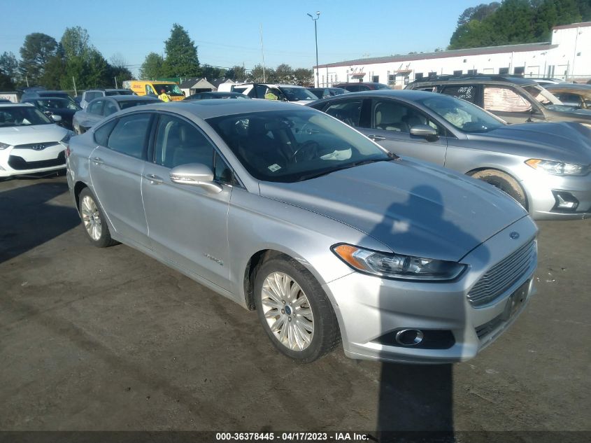 2015 FORD FUSION SE HYBRID - 3FA6P0LU4FR141916