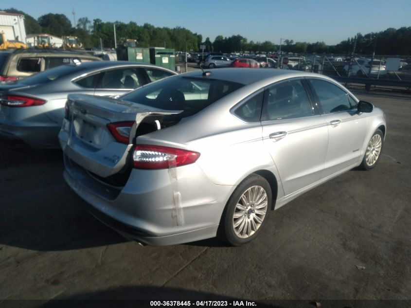 2015 FORD FUSION SE HYBRID - 3FA6P0LU4FR141916