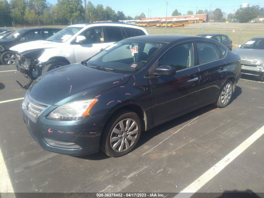 2014 NISSAN SENTRA S/FE+ S/SV/FE+ SV/SR/SL - 3N1AB7AP8EY211255