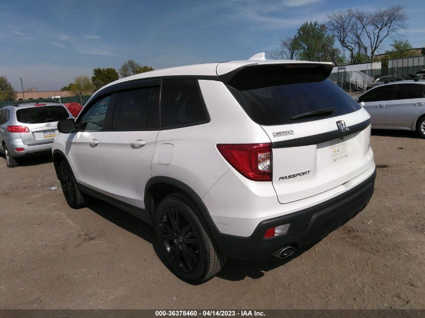 2021 HONDA PASSPORT SPORT - 5FNYF8H25MB019091