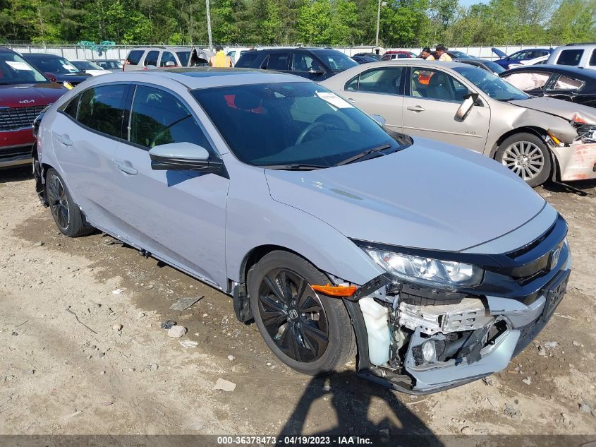 2019 HONDA CIVIC HATCHBACK EX - SHHFK7H60KU226709