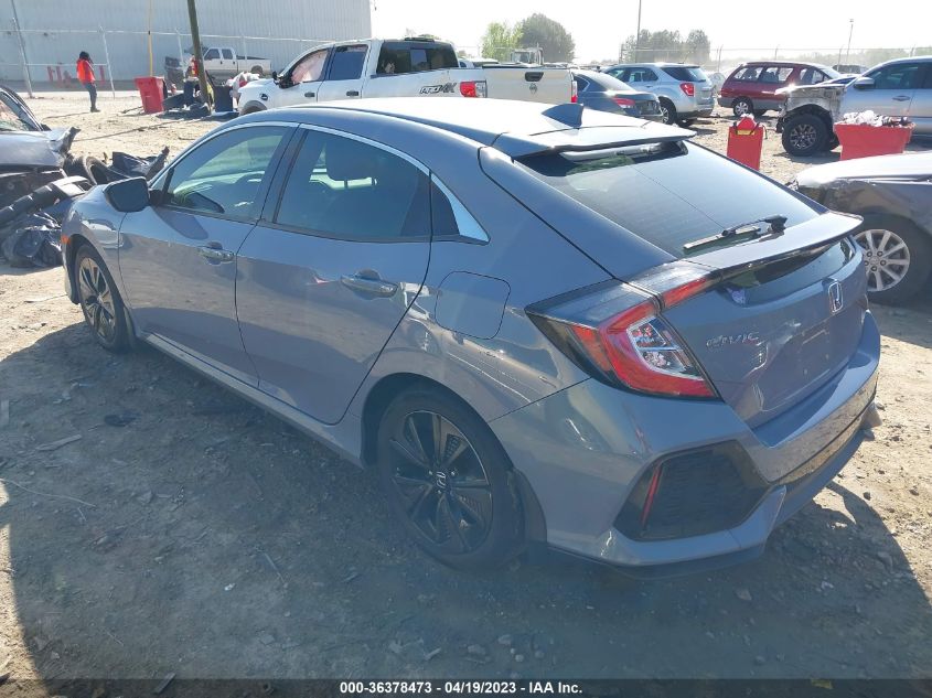 2019 HONDA CIVIC HATCHBACK EX - SHHFK7H60KU226709