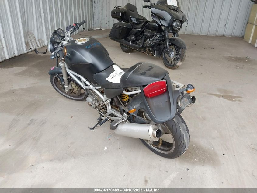 2003 DUCATI M600 ZDM1RA2K03B032975