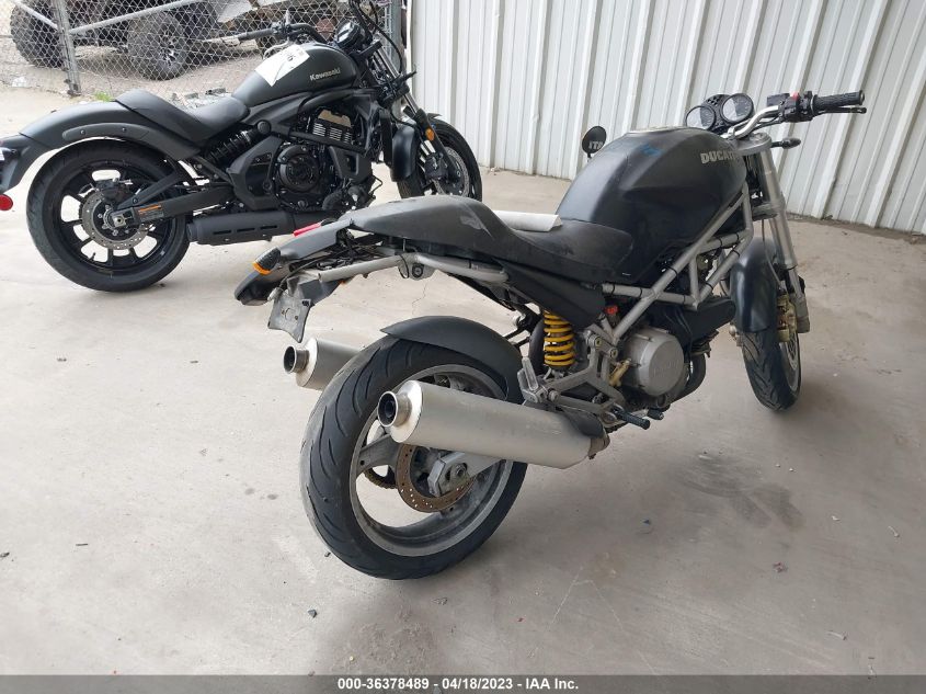 2003 DUCATI M600 ZDM1RA2K03B032975