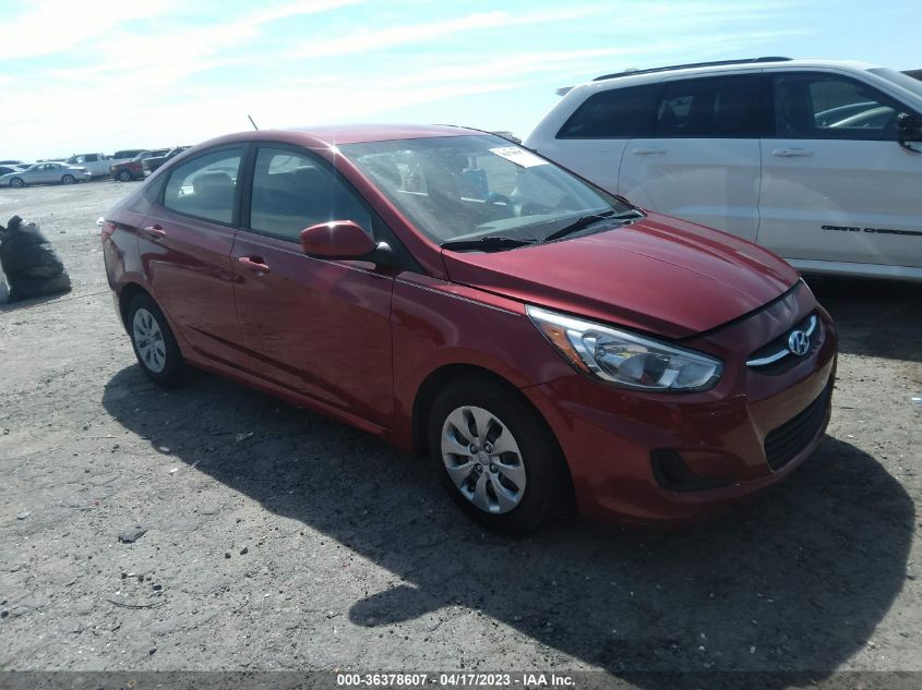 2017 HYUNDAI ACCENT SE - KMHCT4AE6HU390706