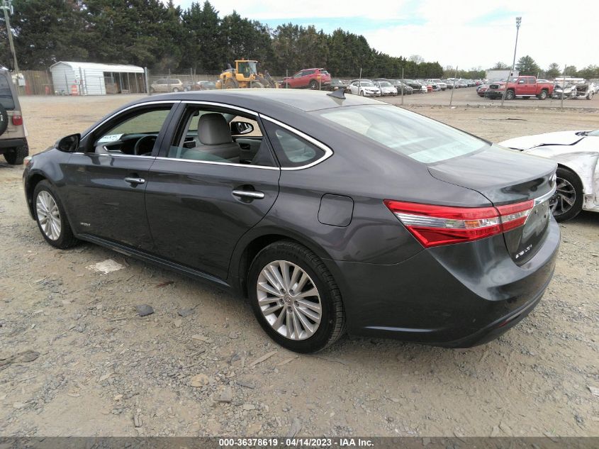 2013 TOYOTA AVALON HYBRID LIMITED 4T1BD1EB9DU012333
