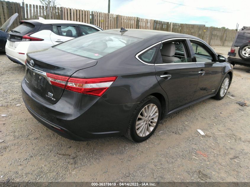 2013 TOYOTA AVALON HYBRID LIMITED 4T1BD1EB9DU012333