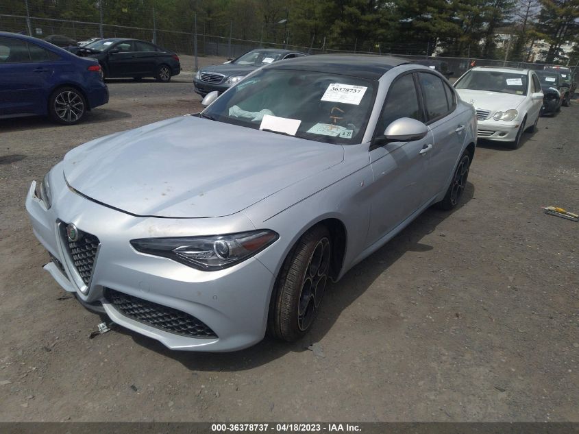 VIN ZARFANBN0N7654479 2022 ALFA ROMEO GIULIA TI