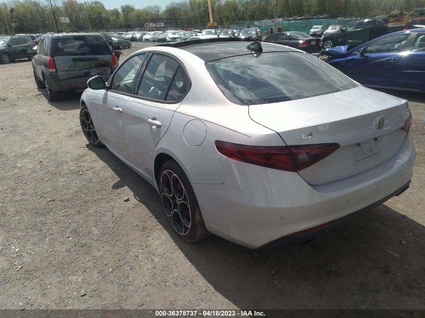 VIN ZARFANBN0N7654479 2022 ALFA ROMEO GIULIA TI