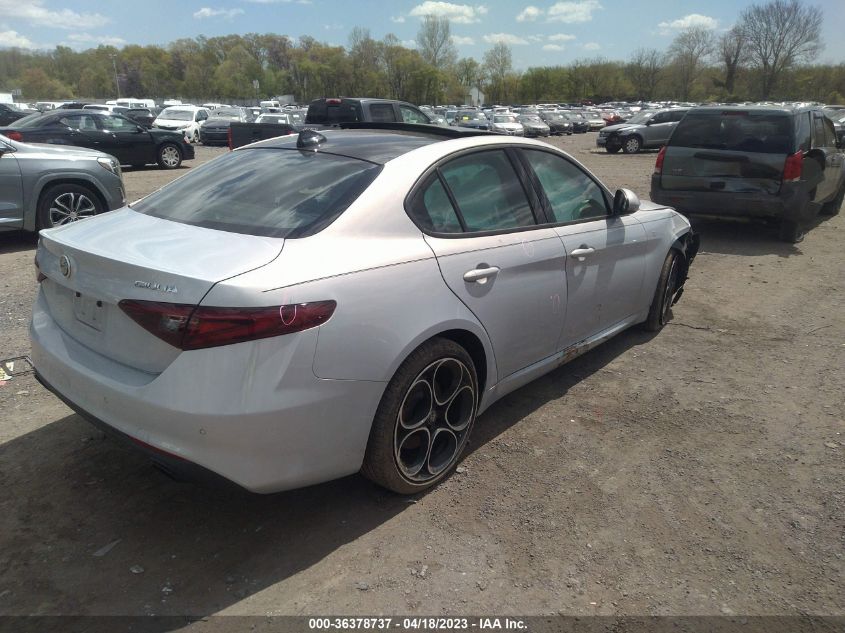 VIN ZARFANBN0N7654479 2022 ALFA ROMEO GIULIA TI
