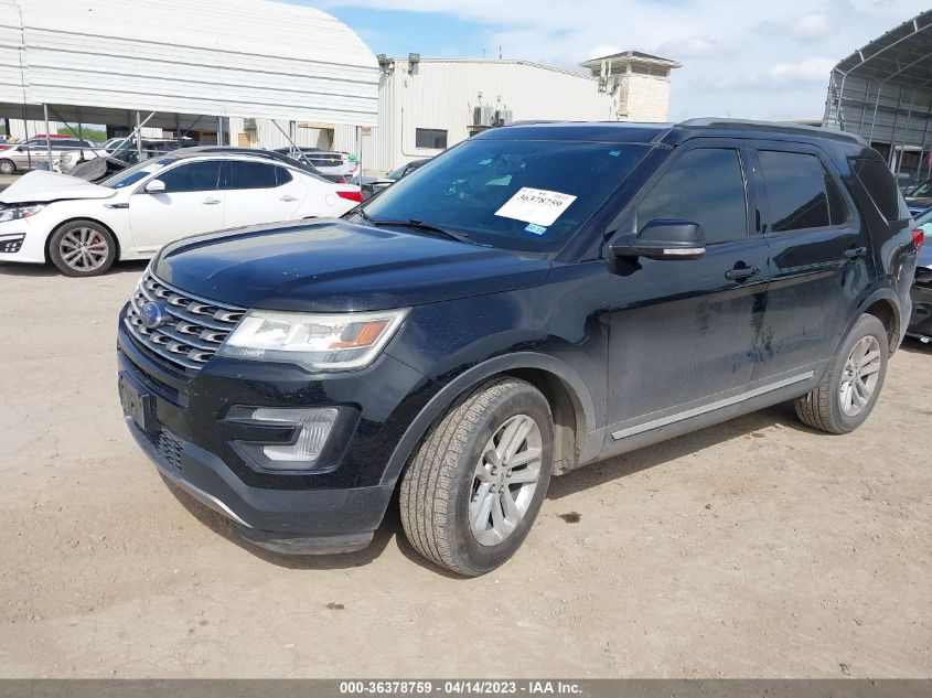2017 FORD EXPLORER XLT - 1FM5K7D88HGC76305