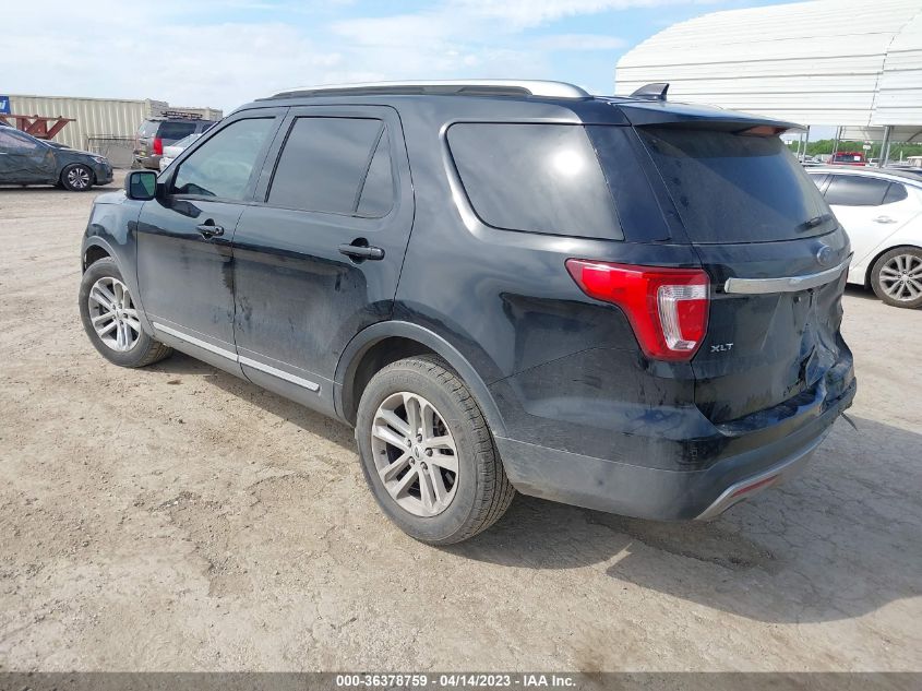2017 FORD EXPLORER XLT - 1FM5K7D88HGC76305