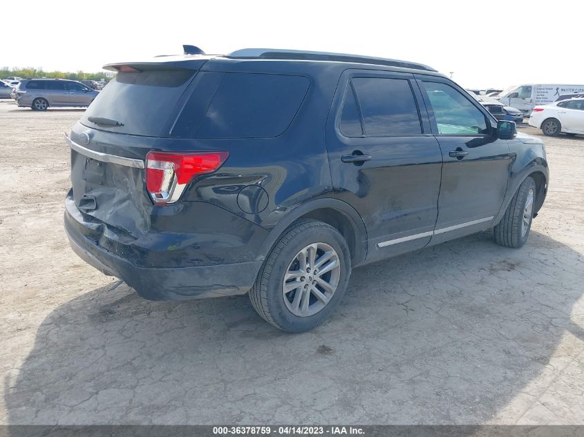 2017 FORD EXPLORER XLT - 1FM5K7D88HGC76305