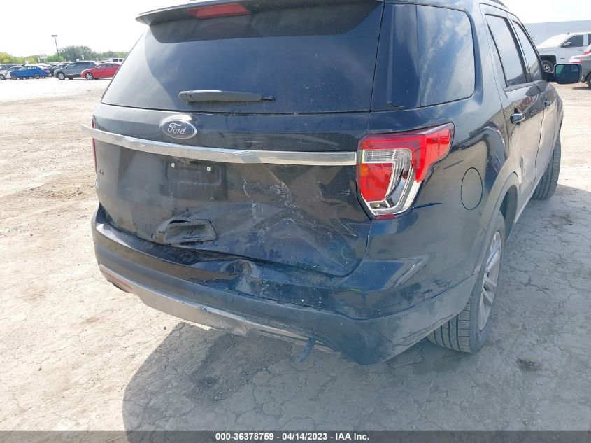 2017 FORD EXPLORER XLT - 1FM5K7D88HGC76305