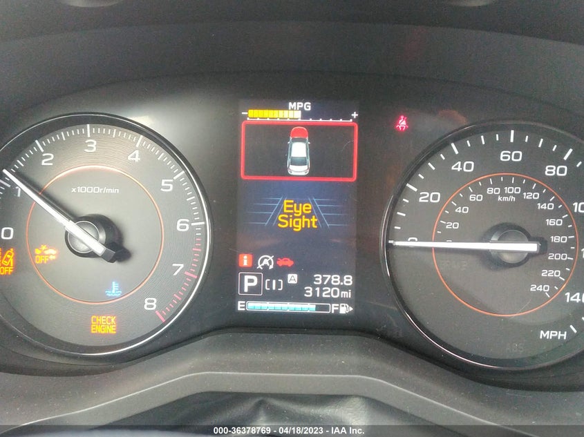 VIN JF2GTAEC9NH215689 2022 SUBARU CROSSTREK PREMIUM