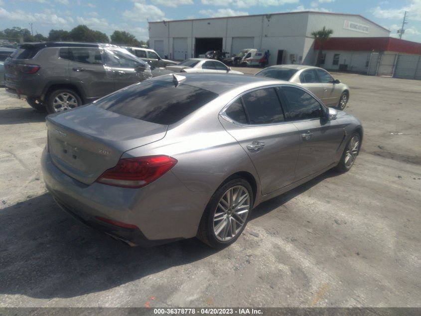 2020 GENESIS G70 2.0T - KMTG64LA5LU062159