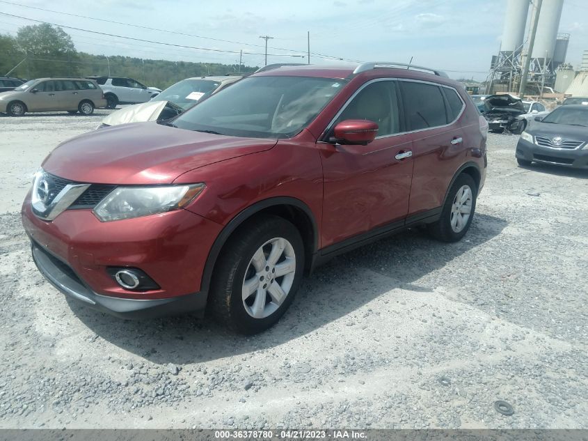 2016 NISSAN ROGUE SL - 5N1AT2MT7GC779560