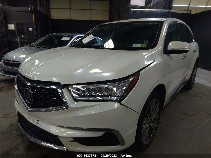 2018 ACURA MDX W/TECHNOLOGY PKG - 5J8YD4H5XJL026962