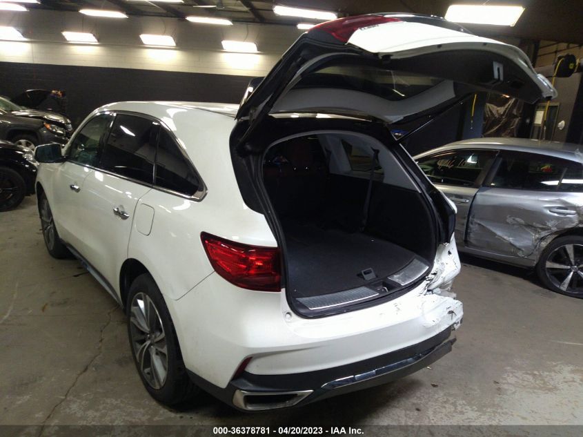 2018 ACURA MDX W/TECHNOLOGY PKG - 5J8YD4H5XJL026962
