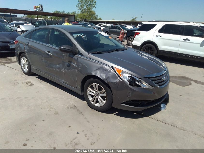 2014 HYUNDAI SONATA GLS - 5NPEB4ACXEH932295