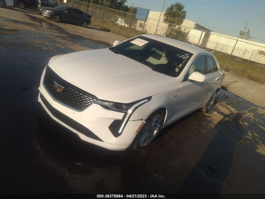 2022 CADILLAC CT4 PREMIUM LUXURY 1G6DB5RK5N0117418