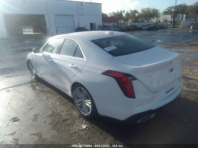 2022 CADILLAC CT4 PREMIUM LUXURY 1G6DB5RK5N0117418