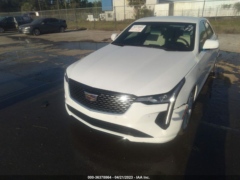 2022 CADILLAC CT4 PREMIUM LUXURY 1G6DB5RK5N0117418