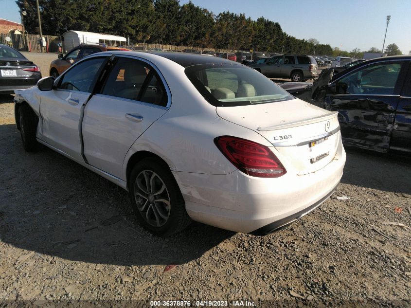 2016 MERCEDES-BENZ C-CLASS C 300 - 55SWF4KB4GU146247