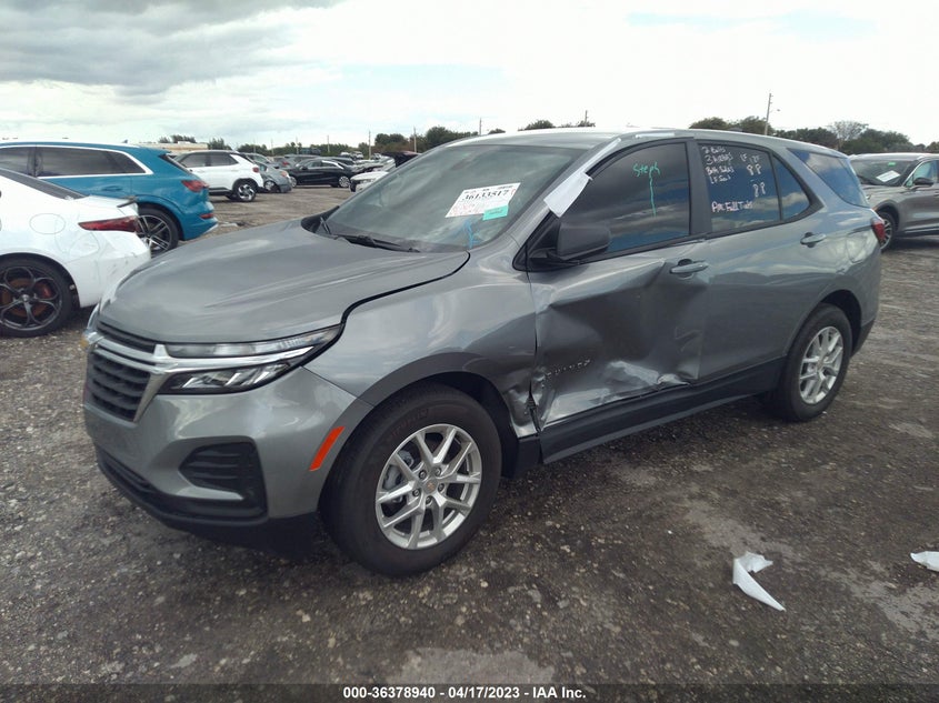 VIN 3GNAXHEG9PL125474 2023 CHEVROLET EQUINOX LS