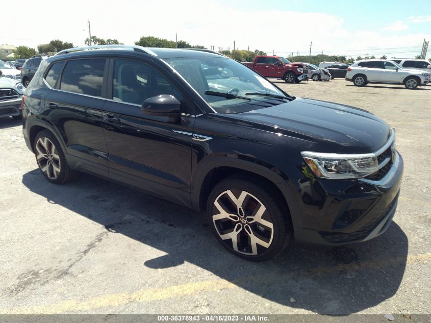 2022 VOLKSWAGEN TAOS SEL - 3VV2X7B22NM018470