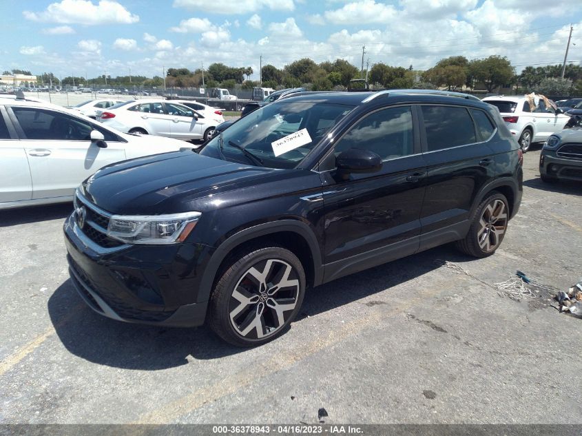 2022 VOLKSWAGEN TAOS SEL - 3VV2X7B22NM018470