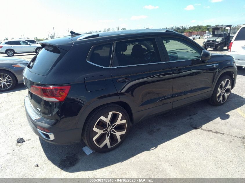 2022 VOLKSWAGEN TAOS SEL - 3VV2X7B22NM018470