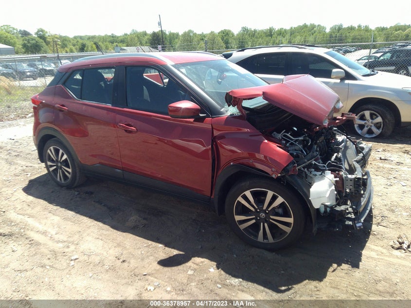 VIN 3N1CP5CU5KL563817 2019 NISSAN KICKS SV