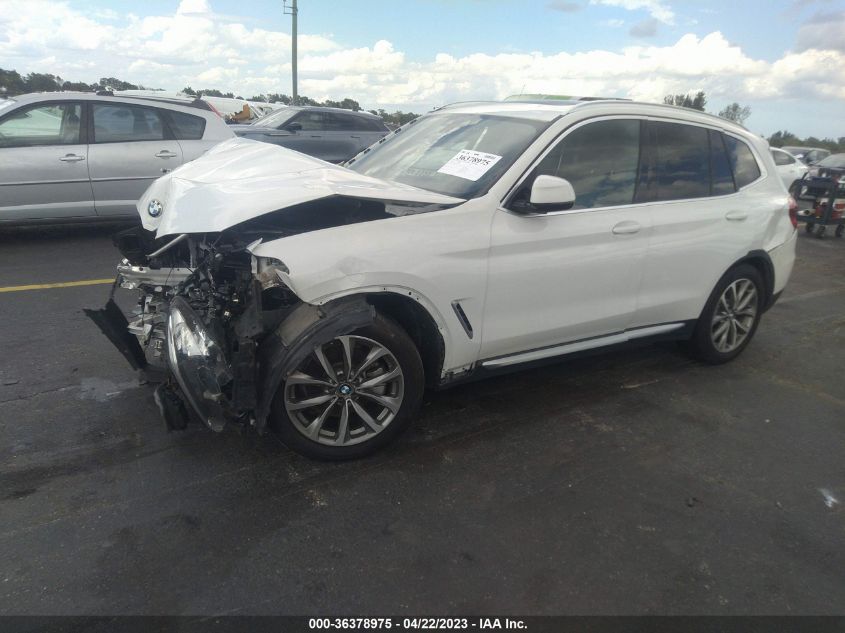 2019 BMW X3 XDRIVE30I - 5UXTR9C5XKLP91152