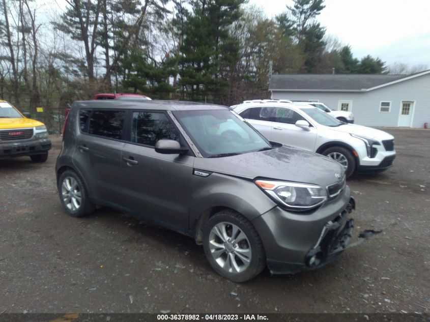 2016 KIA SOUL + - KNDJP3A55G7400052