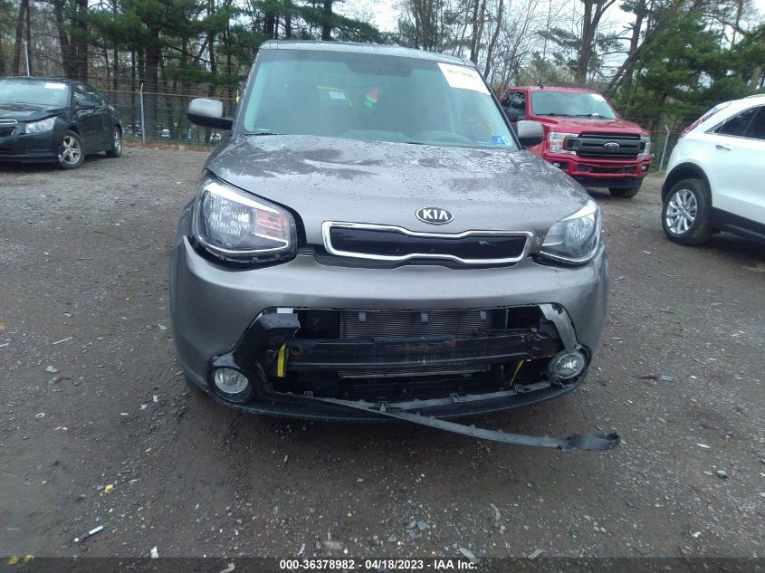 2016 KIA SOUL + - KNDJP3A55G7400052