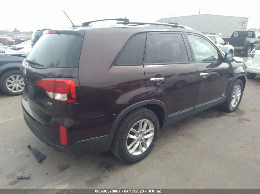 2015 KIA SORENTO LX - 5XYKTCA60FG615347
