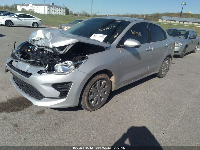 2022 KIA RIO LX - 3KPA24ADXNE444055