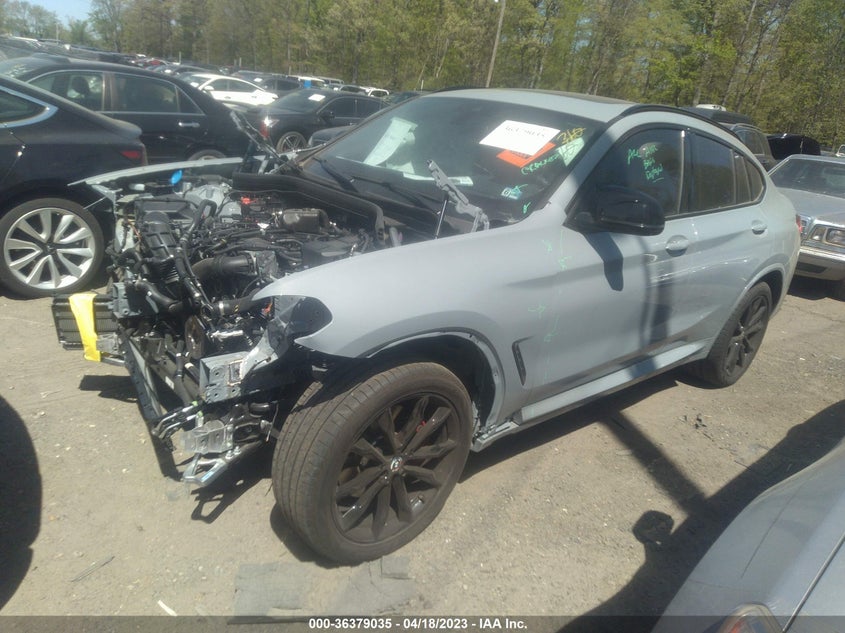 VIN 5UX43DT02N9N13666 2022 BMW X4 M40I