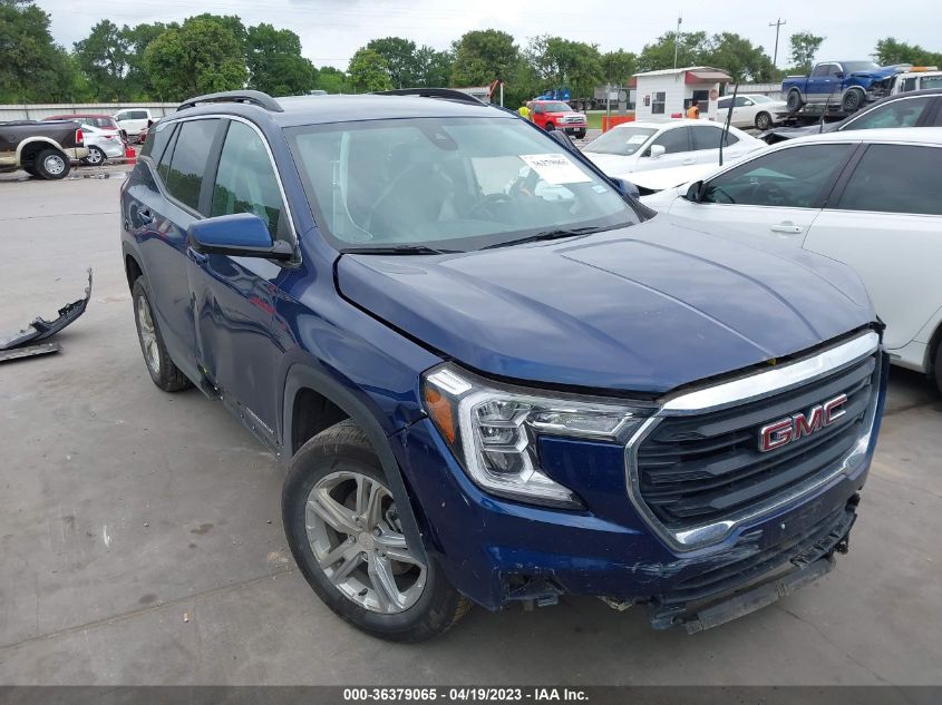 2022 GMC TERRAIN SLE - 3GKALMEV9NL162974