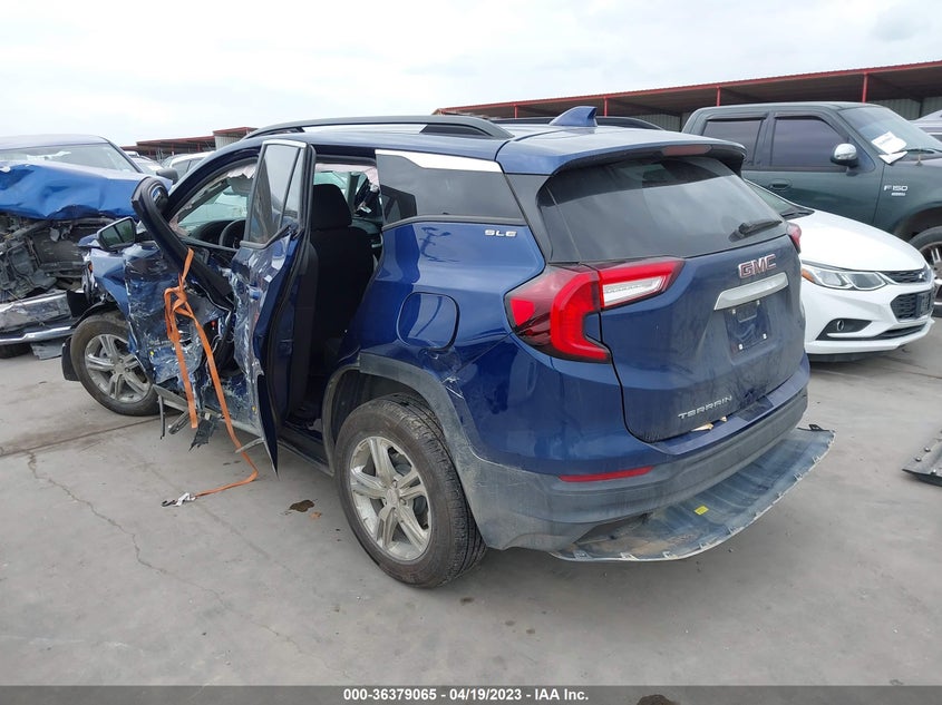 VIN 3GKALMEV9NL162974 2022 GMC TERRAIN SLE