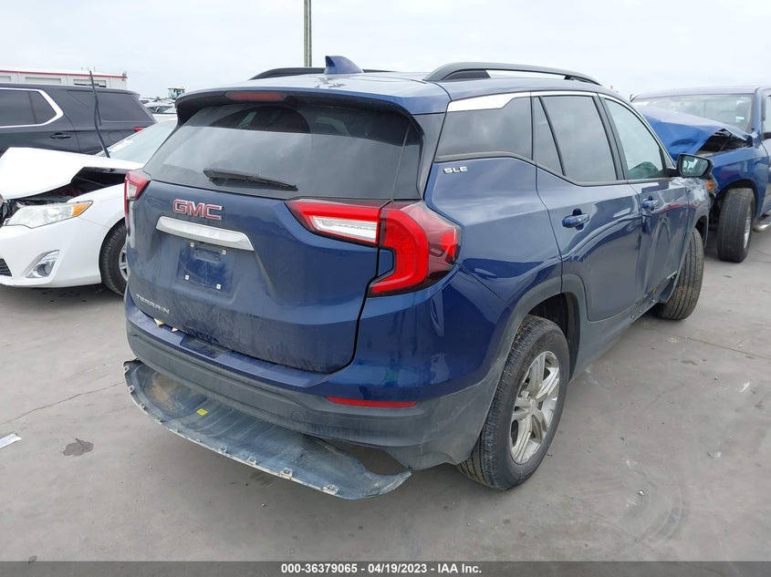 VIN 3GKALMEV9NL162974 2022 GMC TERRAIN SLE
