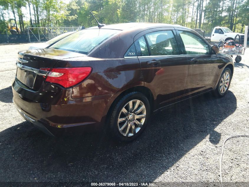 2013 CHRYSLER 200 TOURING - 1C3CCBBBXDN601315