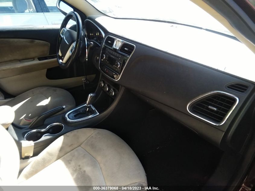 2013 CHRYSLER 200 TOURING - 1C3CCBBBXDN601315