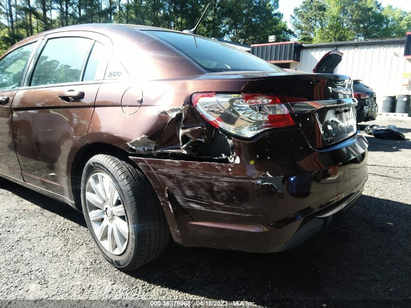 2013 CHRYSLER 200 TOURING - 1C3CCBBBXDN601315