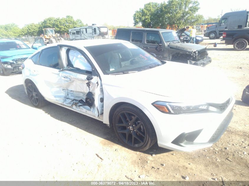 2022 HONDA CIVIC HATCHBACK SPORT - 19XFL2H81NE020490