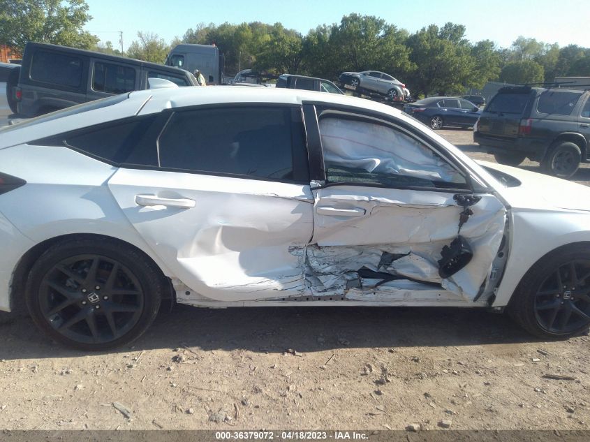 2022 HONDA CIVIC HATCHBACK SPORT - 19XFL2H81NE020490